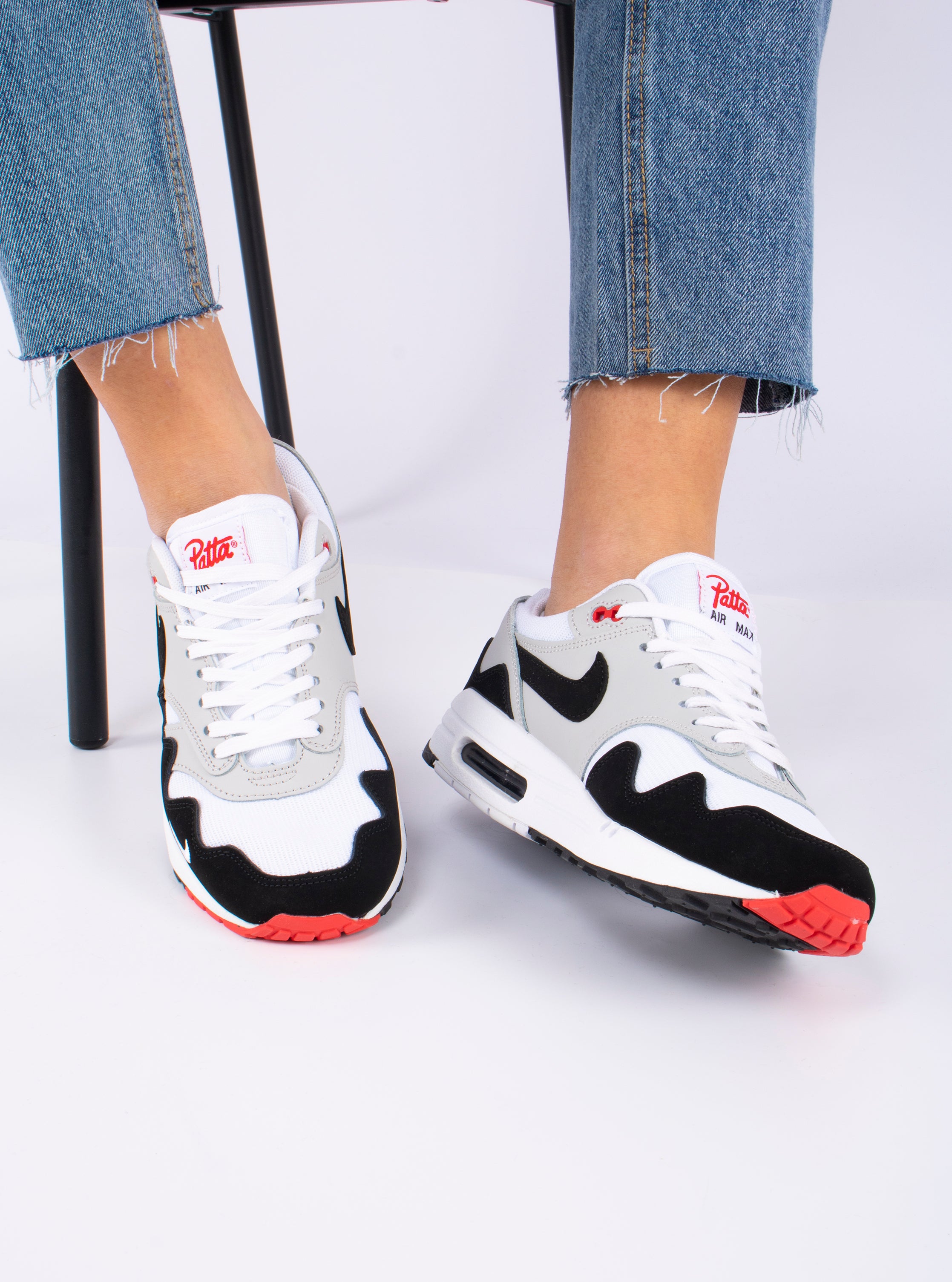 Nike Air Max 1 x Patta White / Red / Black
